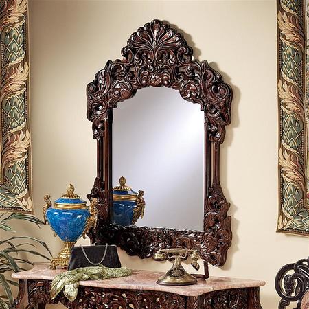 DESIGN TOSCANO The Dordogne Hardwood Mirror DY91102